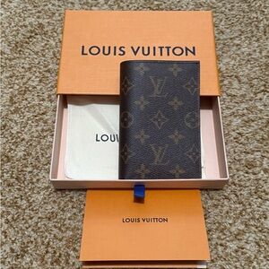 Louis Vuitton Brown Passport Holder